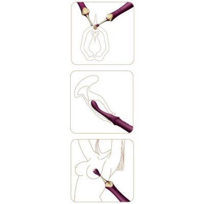 Zalo - bess 2 clitoral massager purple zalo caliente. Pt