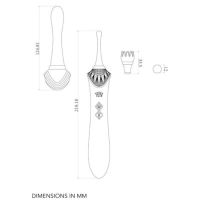 Zalo - bess 2 clitoral massager purple zalo caliente. Pt