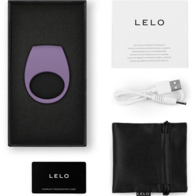 Lelo - anel vibrante tor 3 violet dusk lelo caliente. Pt