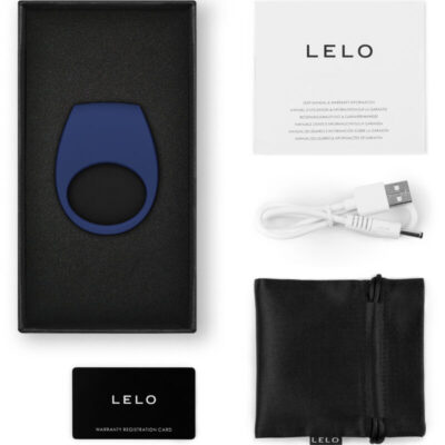 LELO - ANEL VIBRADOR TOR 3 AZUL 5 Lelo - anel vibrador tor 3 azul lelo caliente. Pt