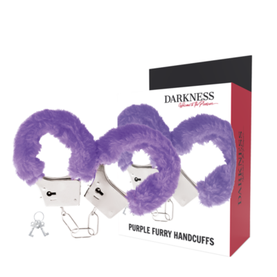 Darkness pleasure furry handcuffs purple darkness bondage caliente. Pt