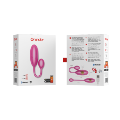 Oninder - denver vibrating ovo rosa 7 x 2,7 cm aplicativo gratuito oninder caliente. Pt