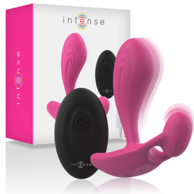 Intense - shelly anal plug controle remoto rosa - image 3