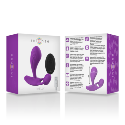 Intenso - shelly anal plug controle remoto roxo intense anal toys caliente. Pt