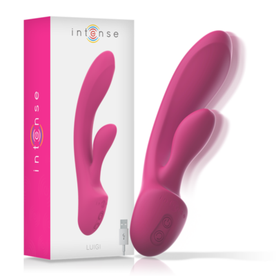 Alternative view of INTENSE - LUIGI VIBRATOR COELHO SILICONE ROSA
