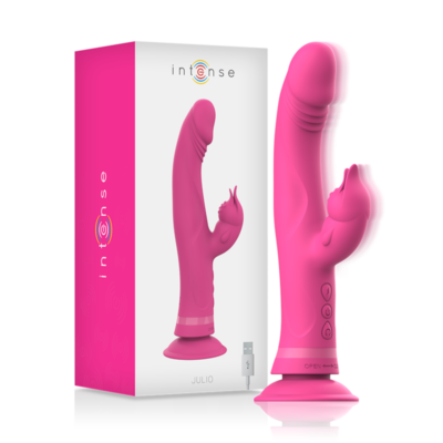 Alternative view of INTENSE - JULIO VIBRADOR COELHO SILICONE ROSA