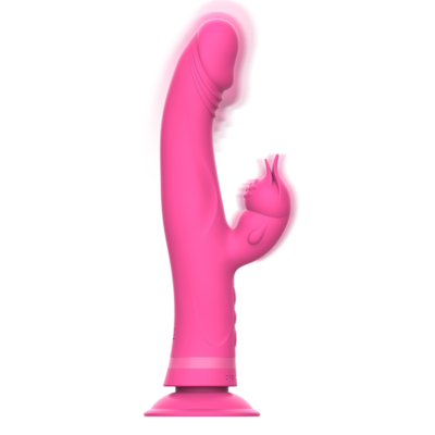 Intense - julio vibrador coelho silicone rosa intense fun caliente. Pt
