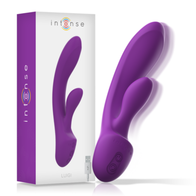 Alternative view of INTENSO - LUIGI VIBRATOR COELHO SILICONE ROXO