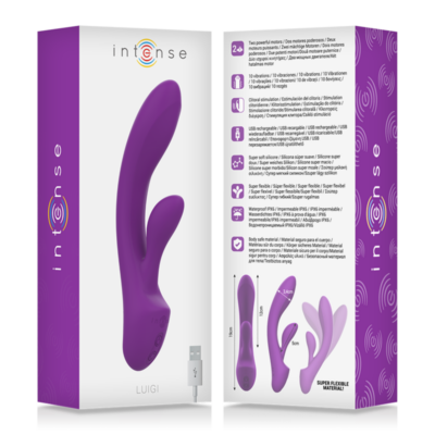 Intenso - luigi vibrator coelho silicone roxo - image 8