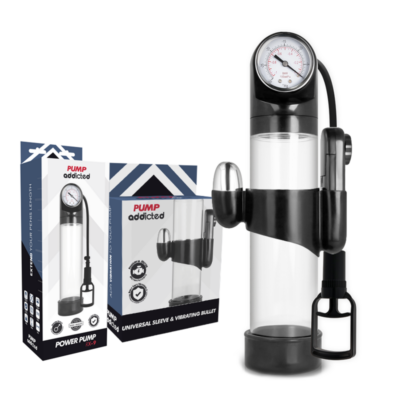 Alternative view of VIBRADOR TRANSPARENTE RX9 PUMP ADICTED