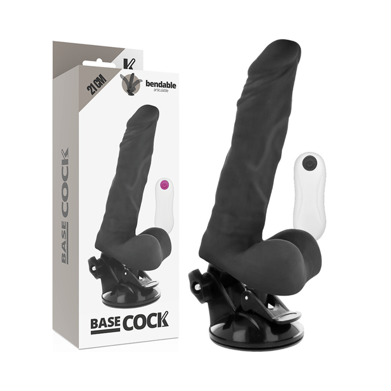 BASECOCK REALISTIC BENDABLE CONTROLE REMOTO PRETO 21 CM 1 Basecock realistic bendable controle remoto preto 21 cm