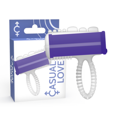 CASUAL LOVE™-  LÍNGUA VIBRADORA DE ANEL CASUAL LILAC