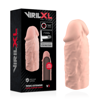 Alternative view of VIRILXL EXTENSION DE PENE LIQUID SILICONE V3 NATURAL