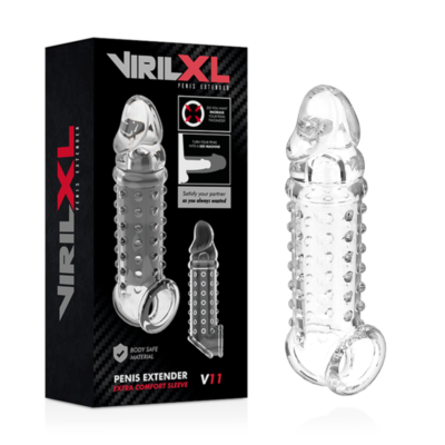 Alternative view of MANGA VIRILXL EXTENSOR DE PÊNIS EXTRA CONFORTO V11TRANSPARENTE