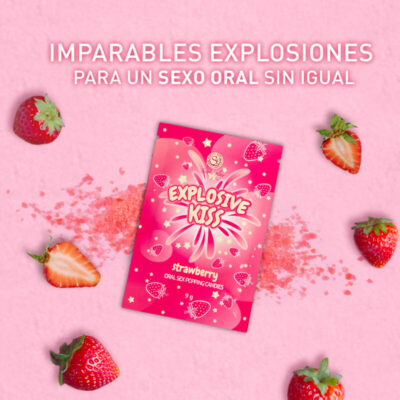 Jogo secreto - doces explosivos de morango secretplay cosmetic caliente. Pt