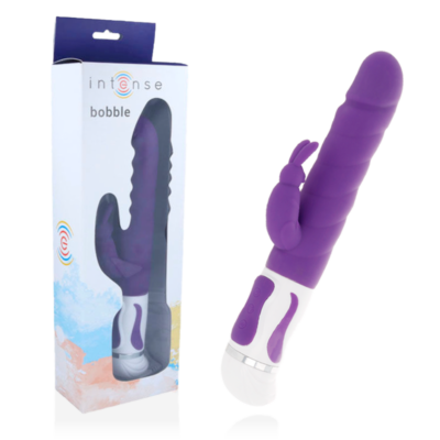 Alternative view of INTENSO BOBBLE VIBRATOR RABBIT ROXO