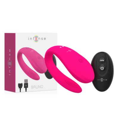 Alternative view of INTENSE BRUNO PARTNER DOUBLE PLEASURE PINK