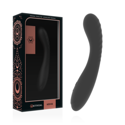 Alternative view of RITHUAL KRIYA ESTIMULADOR PUNTO-G RECARGABLE NEGRO