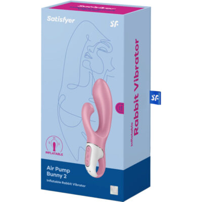 Satisfyer - air pump bunny 2 rosa antigo satisfyer vibrator caliente. Pt