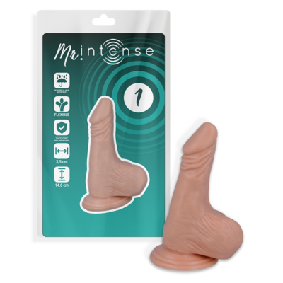 Alternative view of MR INTENSE™ - 1 REALISTIC PENIS 14.6-O- 3.5cm