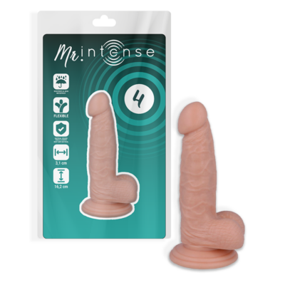 Alternative view of MR INTENSE™ - 4 REALISTIC PENIS 16.2 -OU- 3.1cm