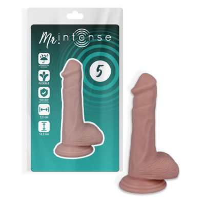 Alternative view of MR INTENSE™ - 5 REALISTIC PENIS 16,5 -OU- 3,5 CM