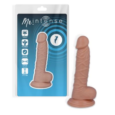 Alternative view of MR INTENSE™ - 7 REALISTIC PENIS 17.1 -O- 2.9cm
