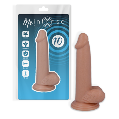 Alternative view of MR INTENSE™ - 10 REALISTIC PENIS 18 -O- 3.4cm