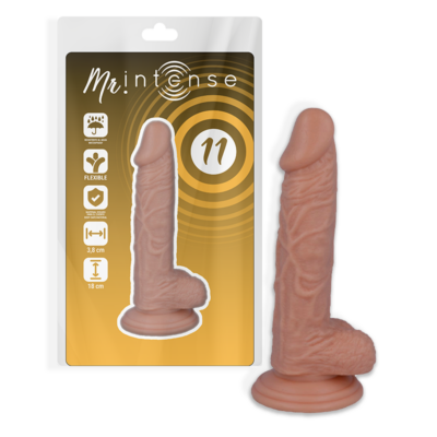 Alternative view of MR INTENSE™ - 11 REALISTIC PENIS 18 -O- 3.8cm