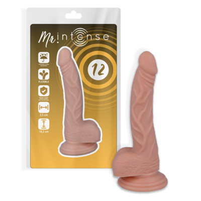 Alternative view of MR INTENSE™ - 12 REALISTIC PENIS 18.2 -OU- 2.5CM