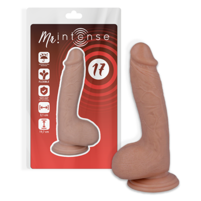 Alternative view of MR INTENSE™ - 17 PÊNIS REALÍSTICO 19.7 -O- 3.1CM