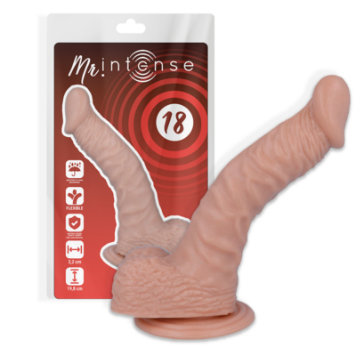 Alternative view of MR INTENSE™ - 18 REALISTIC PENIS 19.8 -OU- 3.2cm