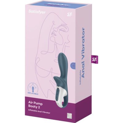 Satisfyer - air pump booty 2 cinza escuro satisfyer vibrator caliente. Pt
