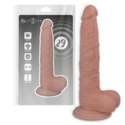 Alternative view of MR INTENSE™ - 29 REALISTIC PENIS 22,7 -OU- 3,5 CM