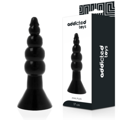 Alternative view of ADDICTED TOYS - PLUG ANAL 17CM PRETO