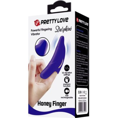 Pretty love - delphini powerful fingering stimulator azul escuro pretty love caliente. Pt