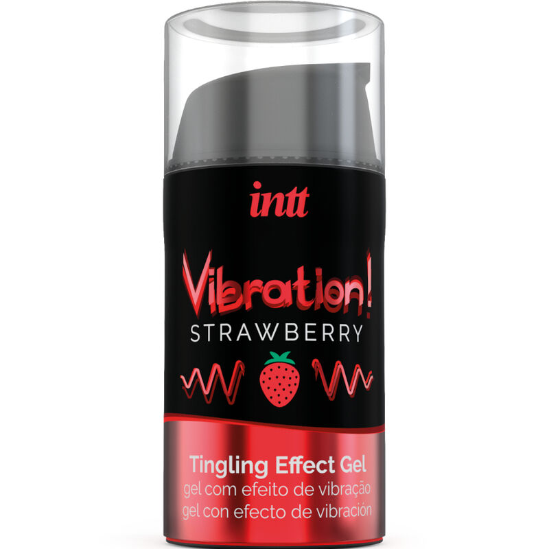 INTT - PODEROSO ESTIMULANTE ÍNTIMO GEL VIBRANTE LÍQUIDO ESTIMULANTE MORANGO 15ML 1 Intt - poderoso estimulante íntimo gel vibrante líquido estimulante morango 15ml