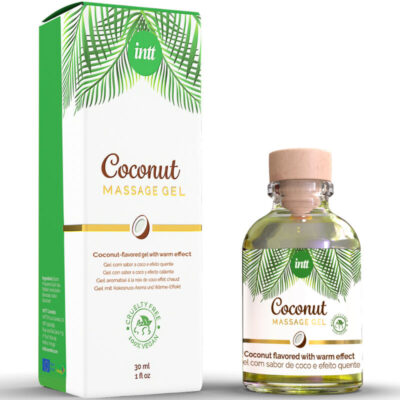 Alternative view of INTT - GEL DE MASSAGEM VEGANO COM SABOR DE COCO E EFEITO AQUECENTE