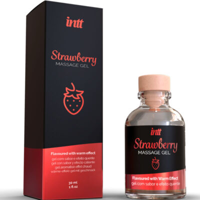 Alternative view of GEL DE MASSAGEM INTT - HOT EFFECT SABOR DE MORANGO