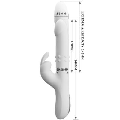 Pretty love - reese rotating vibrador prata pretty love caliente. Pt