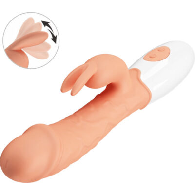 Pretty love - vibrador coelho da páscoa com estimulador pretty love caliente. Pt