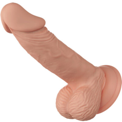 Belo encontro zebulon realístico e flexível dildo 19,4 cm - carne baile dildos caliente. Pt