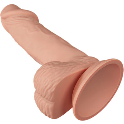 Belo encontro zebulon realístico e flexível dildo 19,4 cm - carne baile dildos caliente. Pt