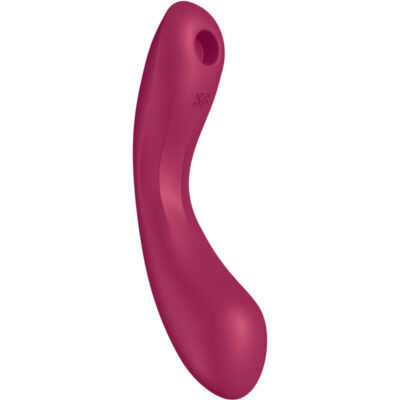 Alternative view of SATISFYER - CURVA TRINITY 1 AIR PULSE VIBRAÇÃO VERMELHO