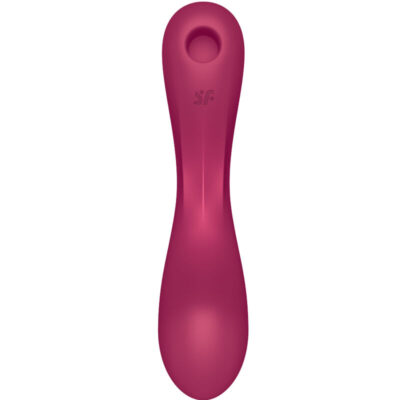 Satisfyer - curva trinity 1 air pulse vibração vermelho - image 4