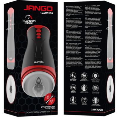 Jamyjob™ - jango masturbador de compressão e vibração - image 8