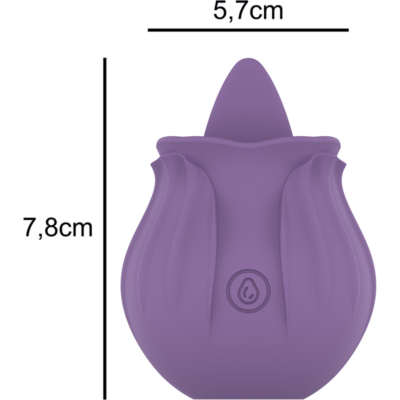 Intense - violet cl toris stimulator 10 vibrations lilás - image 5
