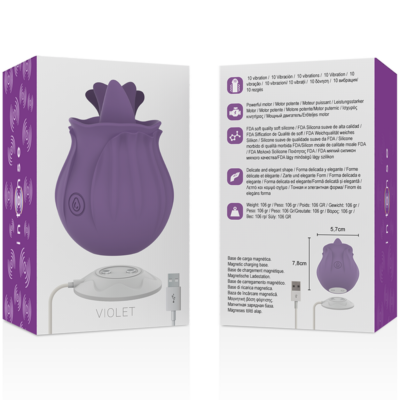Intense - violet cl toris stimulator 10 vibrations lilás - image 6