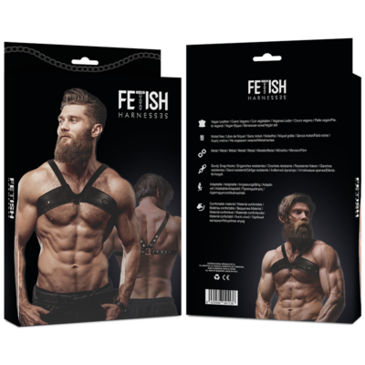 Fetish submissive attitude - eco leather brigade man chest harness fetish submissive attitude caliente. Pt