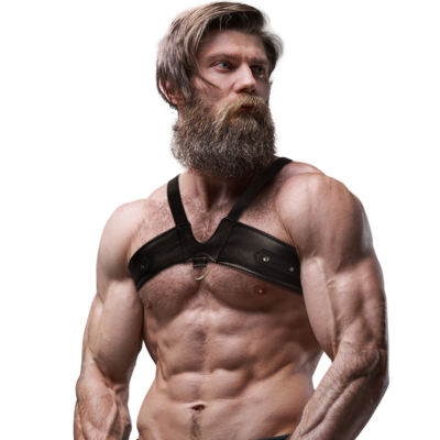 Fetish submissive attitude - eco leather brigade man chest harness fetish submissive attitude caliente. Pt